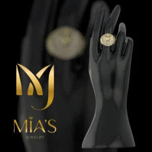 Diamond-Cut Egyptian Ring